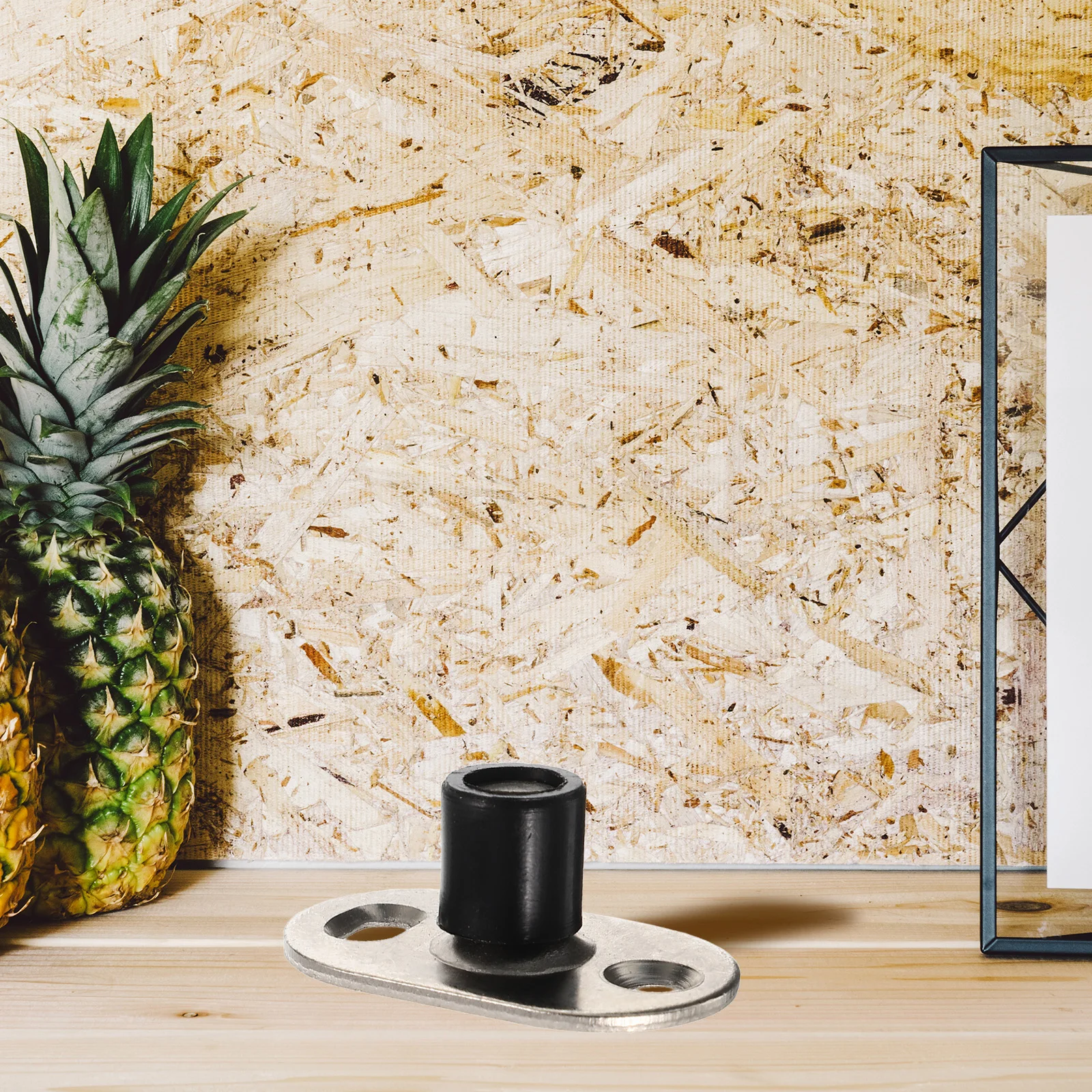 

3pcs Stainless Steel Barn Guide Floor Bottom Guide Stop Sliding Floor Track Stopper Door Stopper For Sliding Door Durable