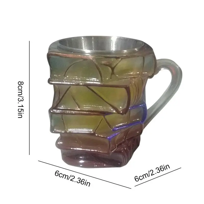 Book Coffee Mug Book Shaped Cup Literary Themed Novelty Drinkware For Birthdays Holidays Family Teachers Dining Table Restaurant