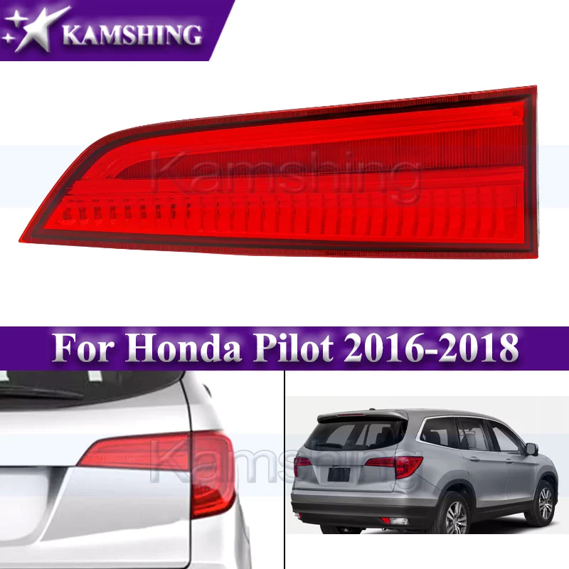 

Задний фонарь заднего бампера Kamshing для Honda Pilot 2016-2018, внутренний фонарь, задний фонарь, задний стоп-сигнал, стоп-сигнал