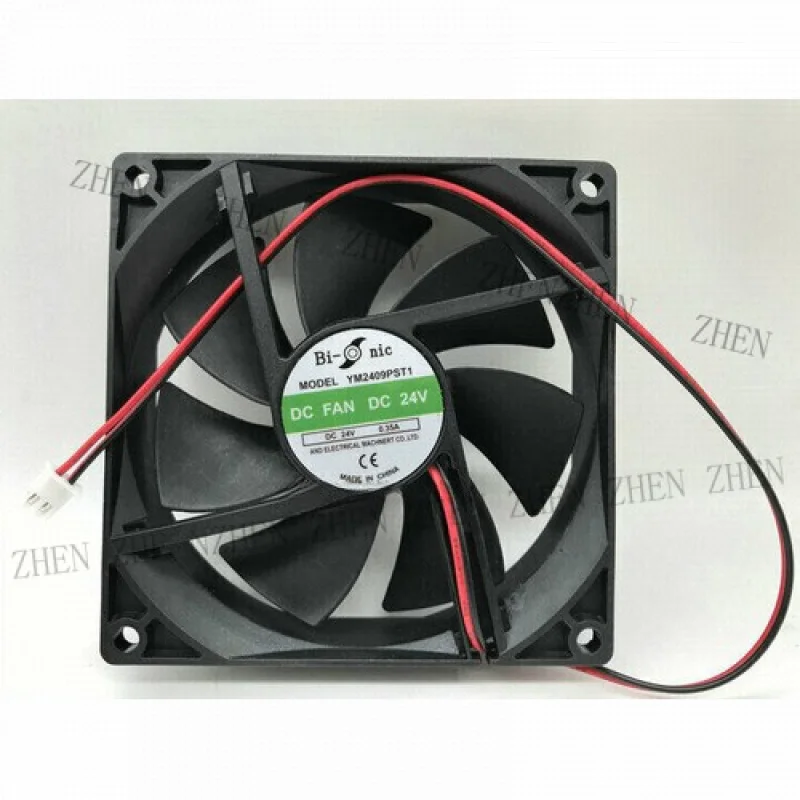 

Y 1 PCS FOR Bi-onic Fan YM2409PST1 DC 24V 0.35A 9CM 9025 2 Pin cooling fan