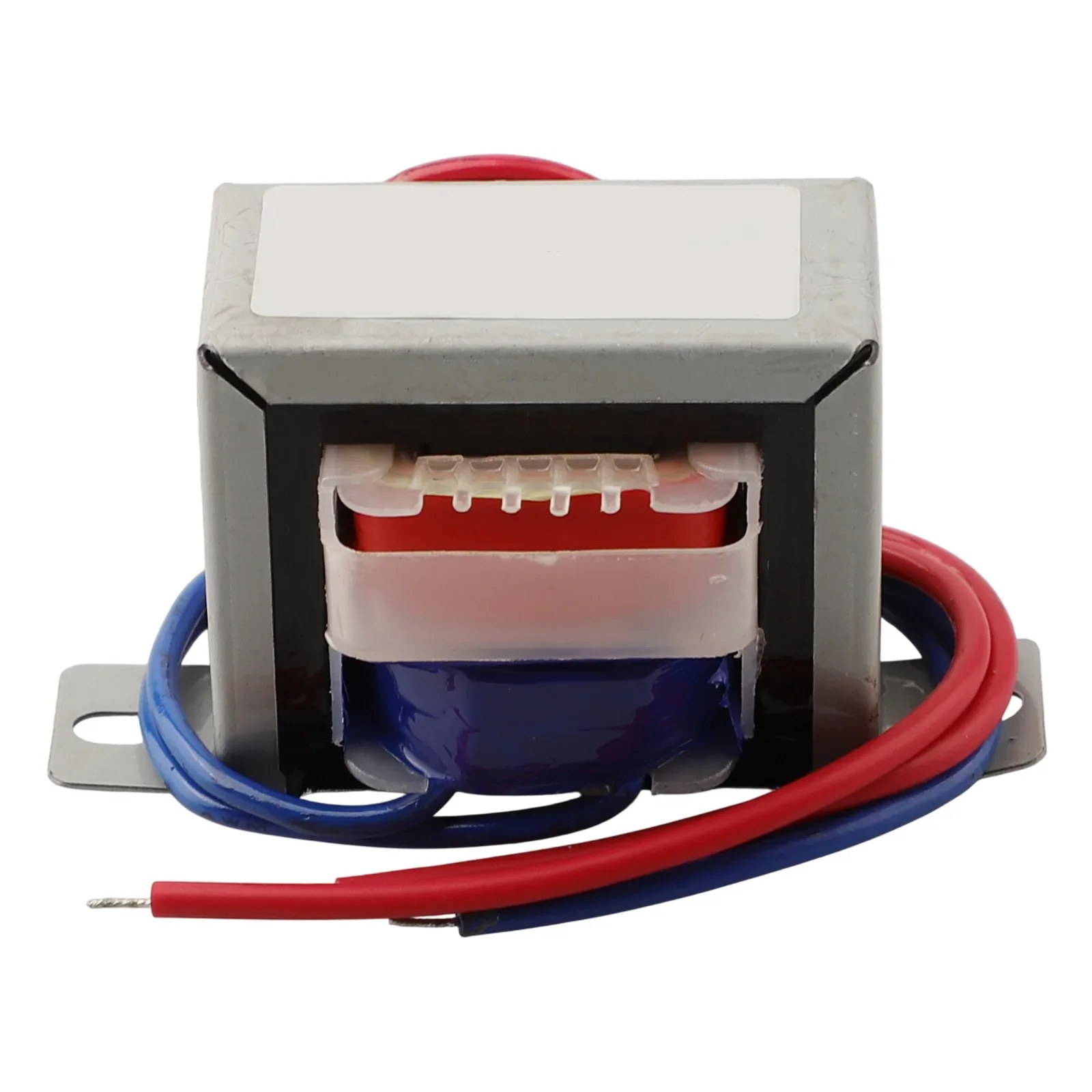 50*45*43mm EI Transformer Copper Wire Construction 12V Output Voltage 24V Output Voltage Flame Retardant Material 3