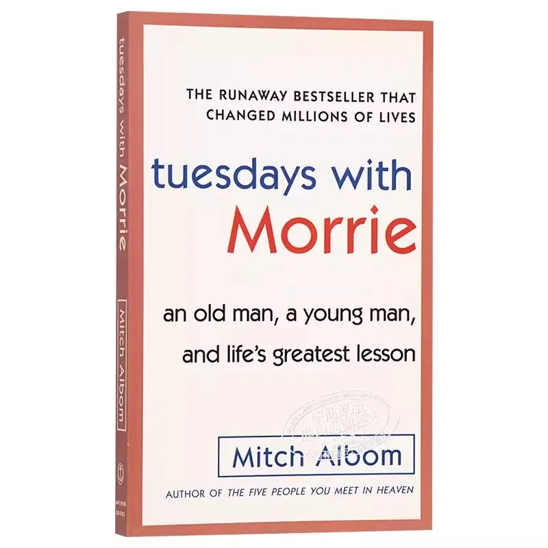 

Tuesdays With Morrie Life's Greatest Lesson Book by Mitch Albom The Meaning of Life Adult English Reading Books