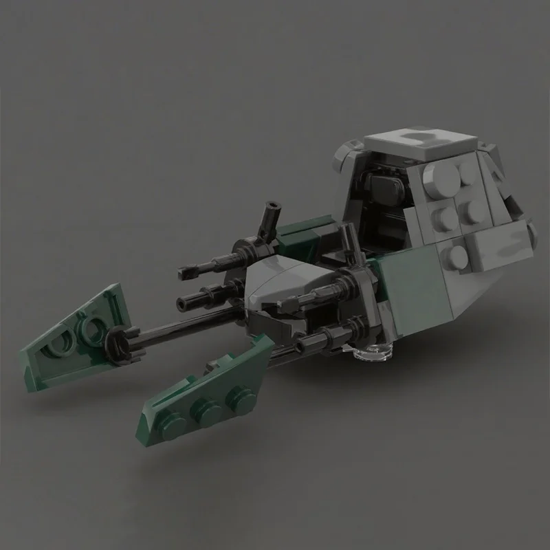 80 Uds. MOC Kenner Concept Speeder Star Battle modelo juguete de construcción bloques arquitectura DIY Idea regalo de Navidad ladrillo educativo niños