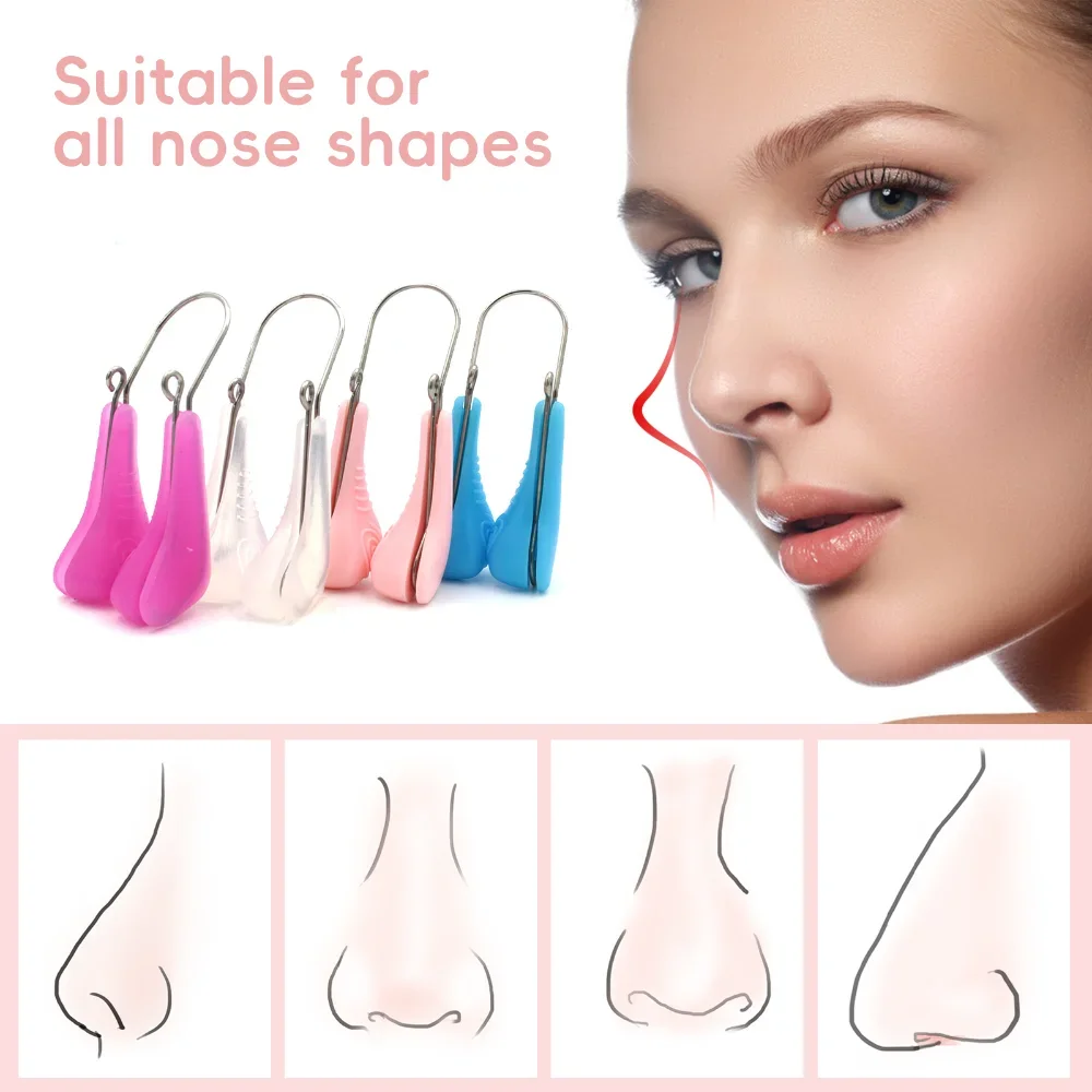 Nose Shaper Up Shaping Machine Lifting Nose Clips Face Lift Noses Up Clip Facial Corrector Slimmer Beauty Tools Random Color