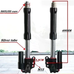 30/31/33 core 380mm/400mm Motorcycle Inverted Front Shock Absorber For Yamaha Scooter Cygnus-X RSZ FORCE NIU N1S U+B Ninebot