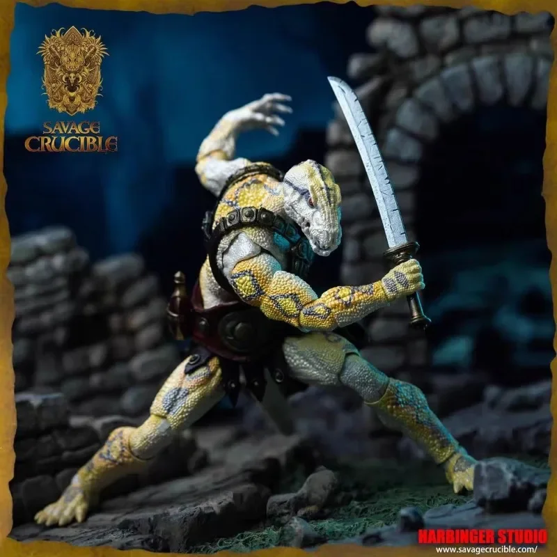 

Harbinger Studios Savage Crucible Conan Albino Lizard Limited Version 1/12 Anime Action Figure Model Toys Doll Gifts In Stock