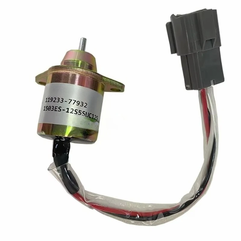 

119233-77932 Электромагнитный клапан отключения топлива 1503ES-12S5SUC12S подходит для электромагнитного клапана остановки 12 В