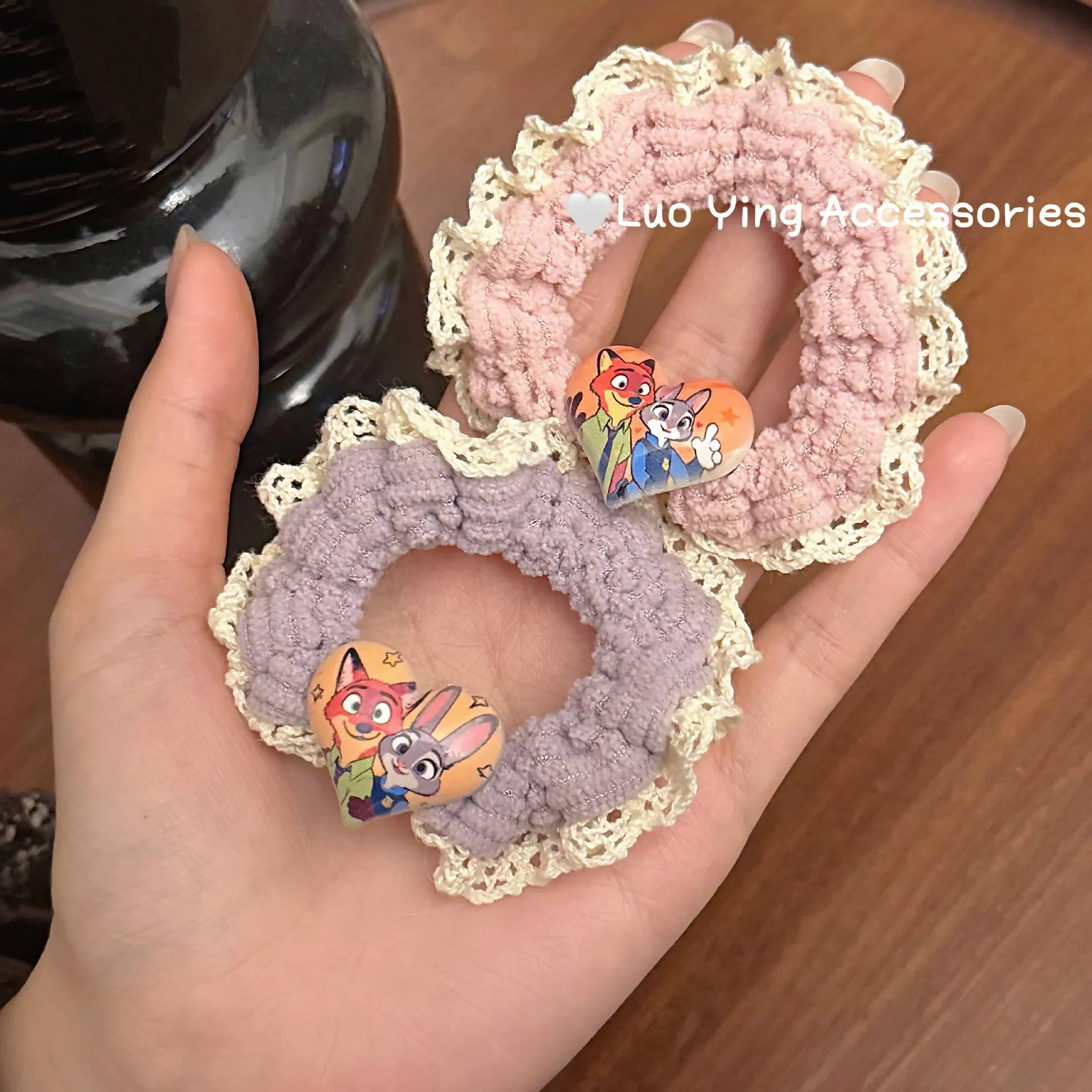 10/50 جديد لـ Zootopia 2 أربطة شعر وربطات شعر عالية المرونة ومتعددة الاستخدامات ربطات شعر حلوة وإكسسوارات هدية الكريسماس #3