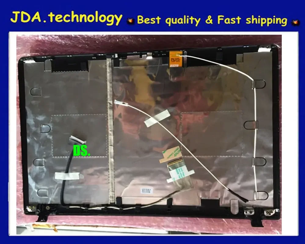 Imagem -02 - Tampa Traseira Lcd para Samsung Np300e5a 305e5a 300v5a 305v5a 300e5c Escudo Traseiro Cinza