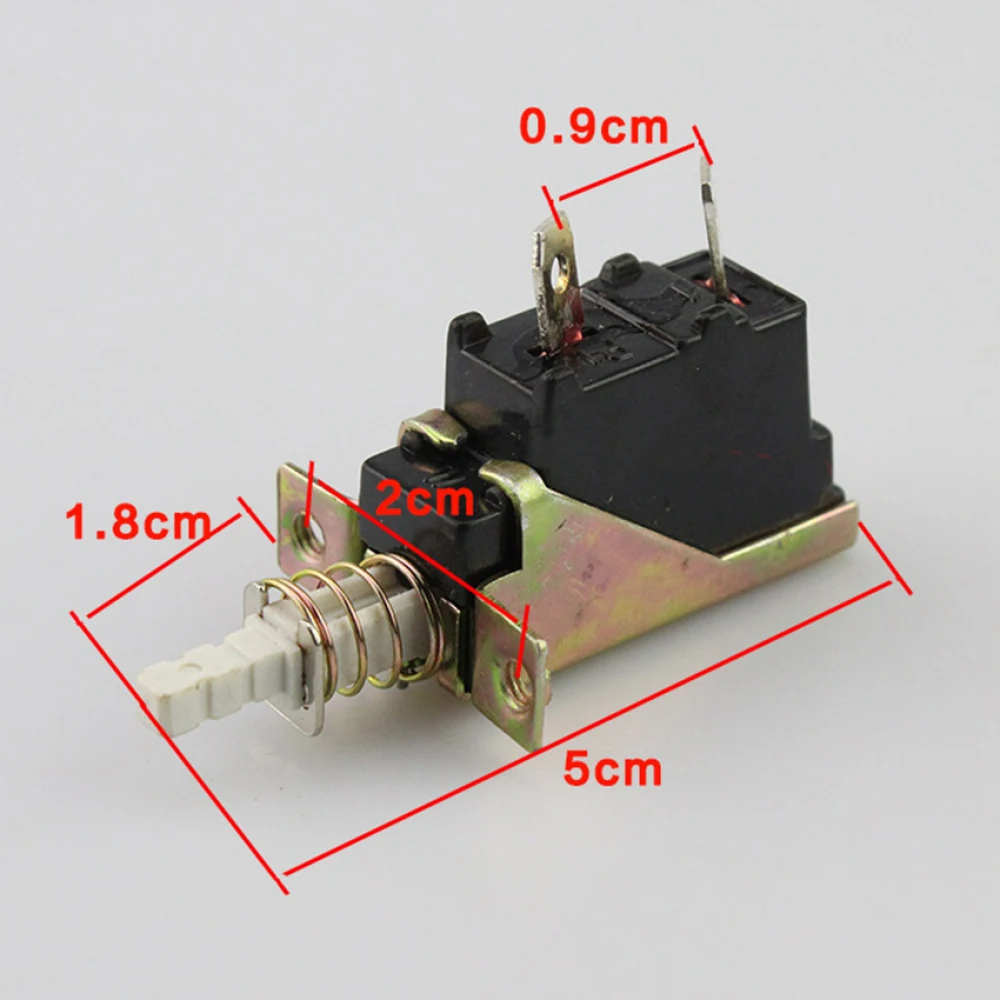 5 قطعة سخان كهربائي والعتاد التبديل 10A 250 فولت 2 دبابيس زر مفتاح الطاقة KDC-A04-88 KDC-A04 منذ قفل الملحقات