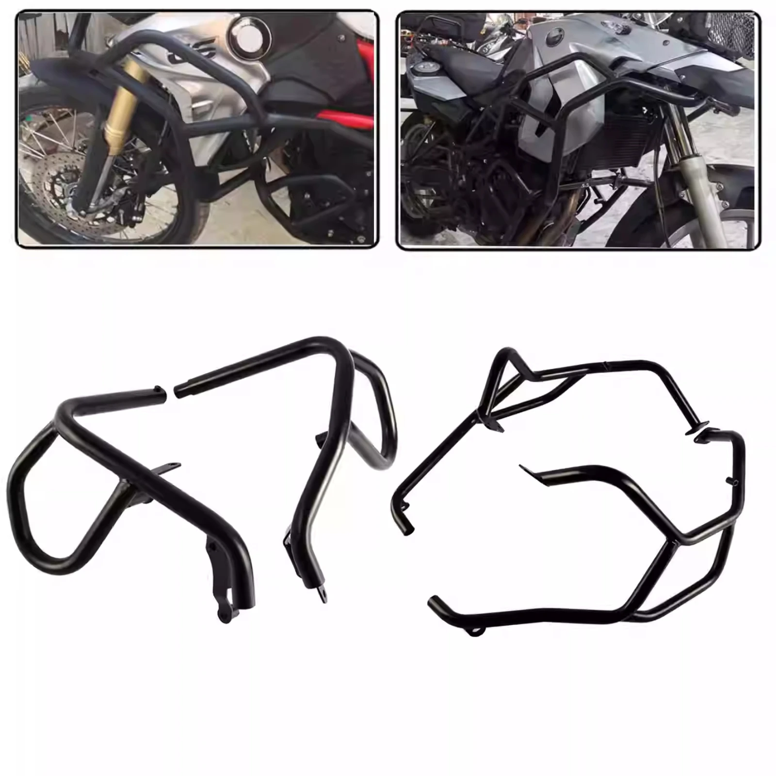 

For BMW F650GS F700GS F800GS 2008-2018 Motorcycle Modified Engine Guard Crash Bar Anti-Fall Protector Frame Bumper Protector