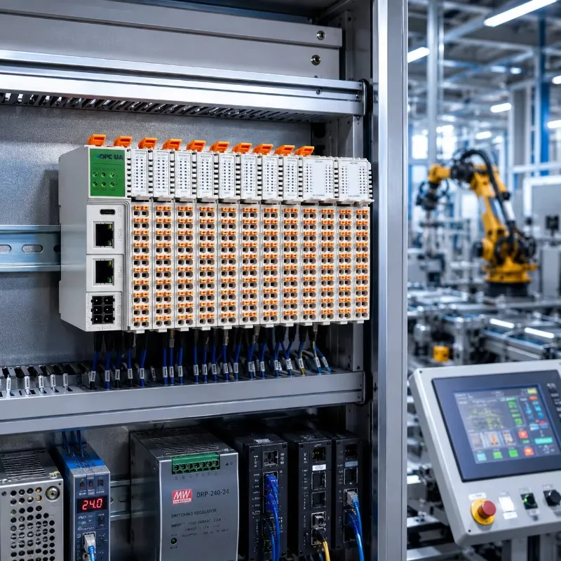 BL211 32CH OPC UA I/O Coupler NTC RTD PWM Output Fault Module Replacement Without Recabling for Smart Factory