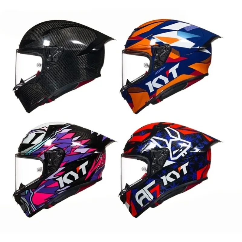 Original KYT R1R Motorcycle Helmets ECE2206 Sport Bike Helmet Men DOT ECE Scooter Casco De Moto HELMET KYT Casco Shark Pattern