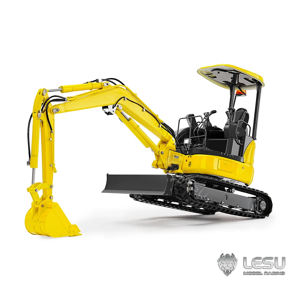 Pre-sale LESU PC30 1/14 Mini RC Hydraulic Excavator Metal 6CH Valve Digger RTR ST8 Radio Digger Toy Model Gifts