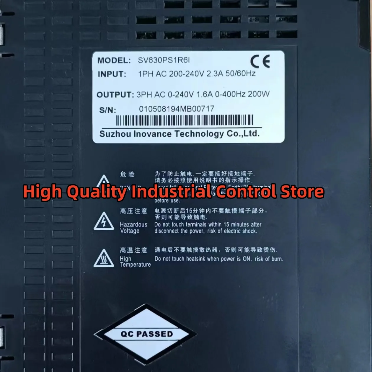 

Сервопривод SV630PS1R6I SV630PS2R8I 100% НОВЫЙ