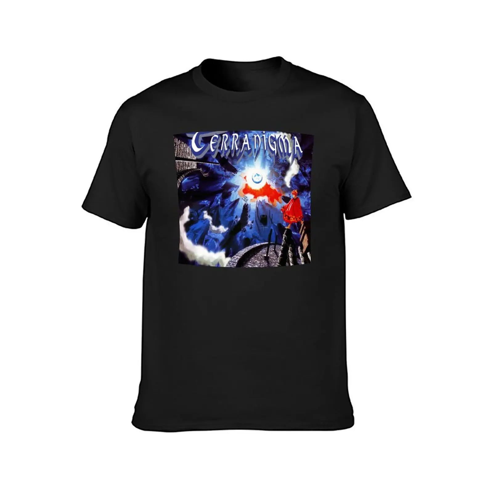 Terranigma Cover Art T-Shirt graphics Blouse mens t shirts pack