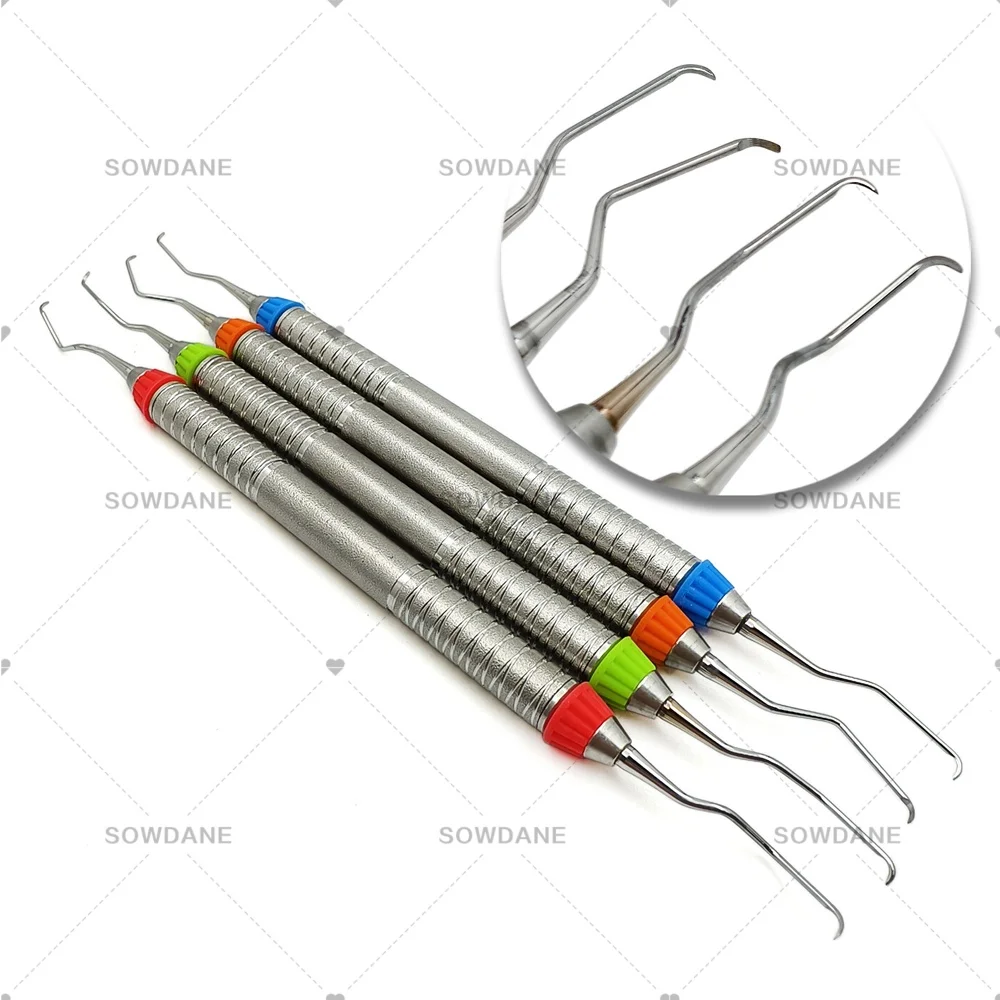 Mini Type lab Bone Curettes Professional Gracey Curette lab Tooth Cleaning Scaler Probes Expolorer tool s