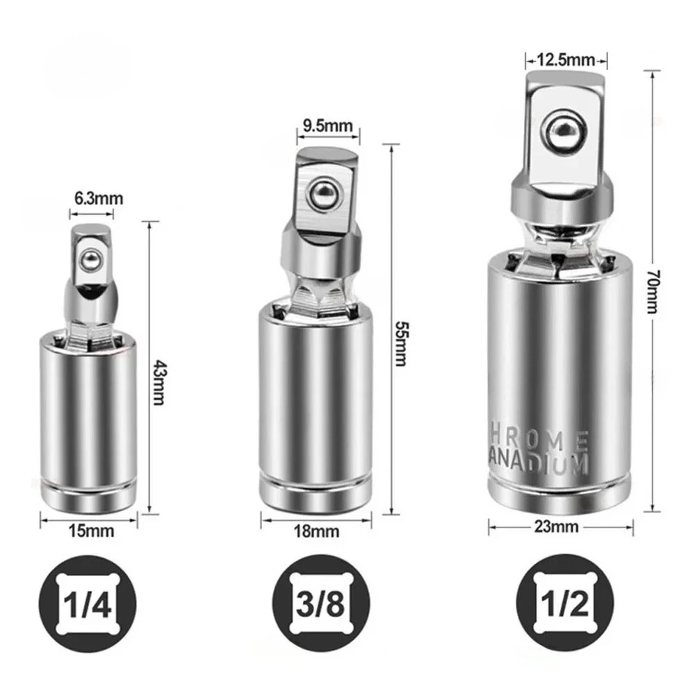 1 قطعة/3 قطعة العالمي المشترك مجموعة اسئلة زاوية تمديد بار محول مأخذ التوصيل دليل وهوائي انحناء مأخذ توصيل محول أدوات جديد