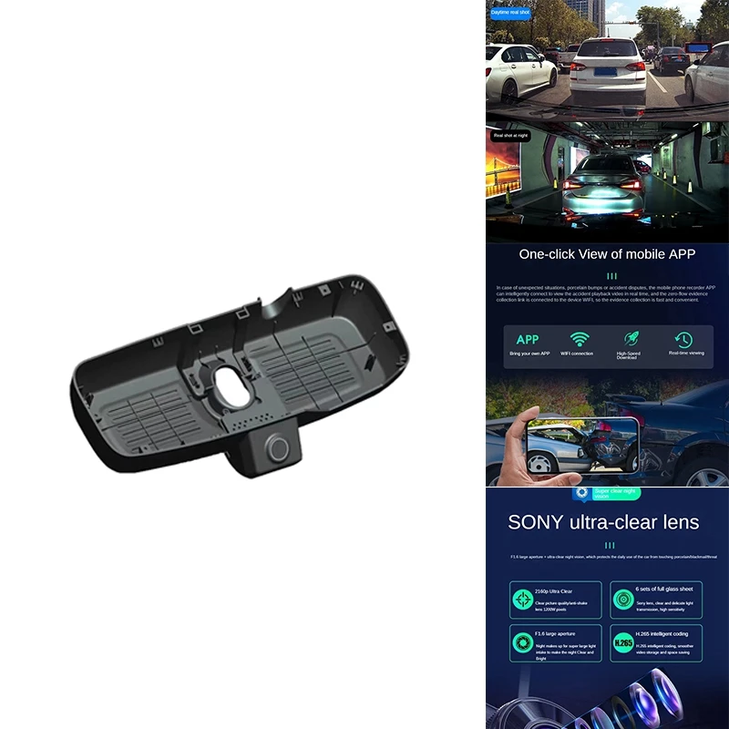 For Great Wall Tank 300 2021-2023 Driving Recorder For Car Camera Recorder WIFI Car Hard Disk Recorder