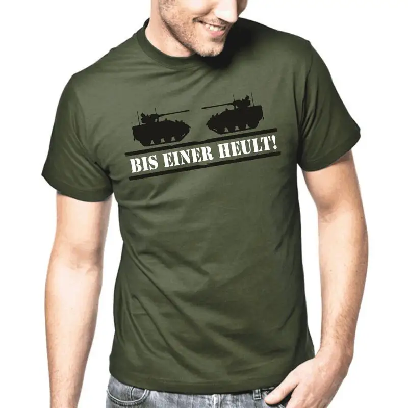 

Bis Einer Heult Panzer Tanques Eslogans Regalo Divertido Diversión Comedy Camisa T shirt