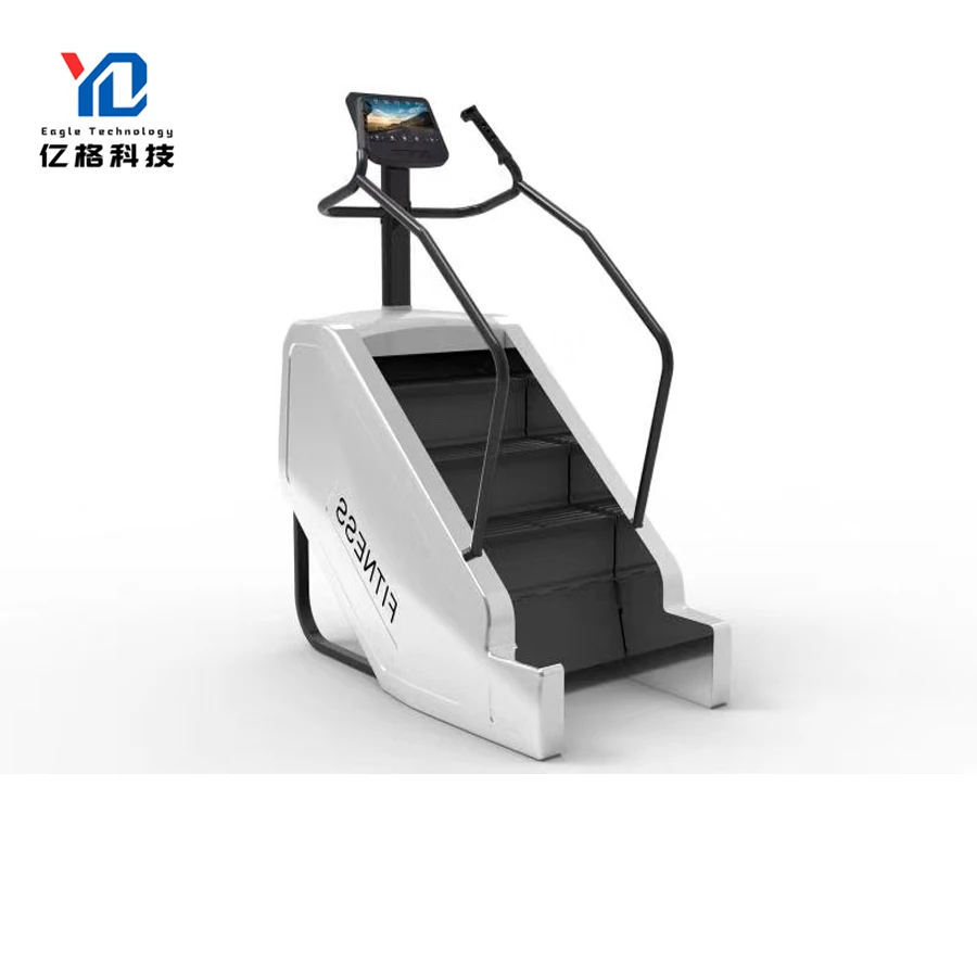 YG-C003-2 YG Fitness Equipment Gym Club Cardio Exercise mountain Climbing Machine Magnetic Touch Screen Stair Master