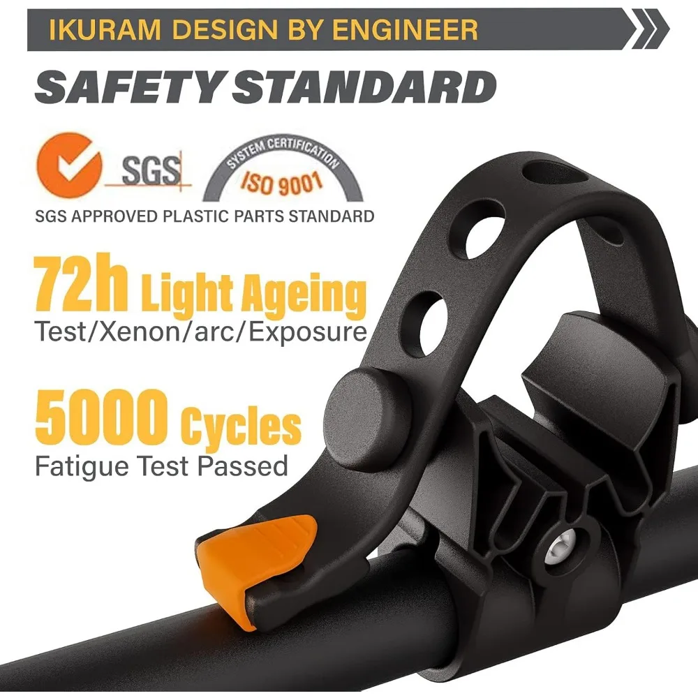 Support d'attelage pliable pour 4 vélos pour voitures, camions, SUV avec récepteur de 2" - Conception en acier durable