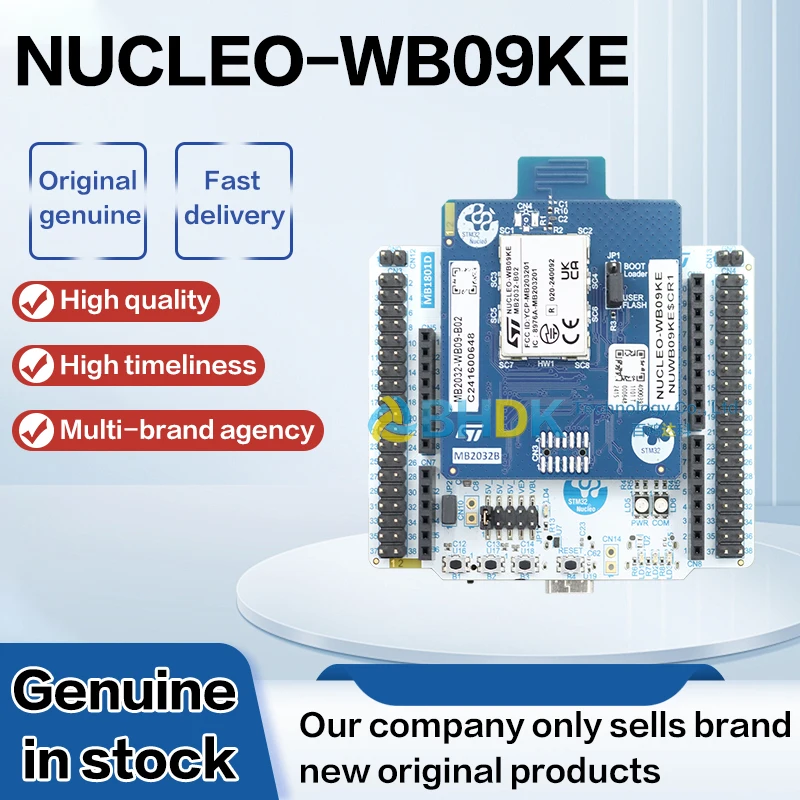 For NUCLEO-WB09KE STM32WB09KE BLE 5.3 Wireless MCU Nucleo Development Board Onboard STLINK V2 1
