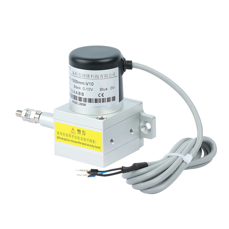 Imagem -04 - Geert-hps Pull Corda Fio Deslocamento Sensor Cabo de Alta Precisão Desenhe Fio Potenciômetro Linear Posição Sensor