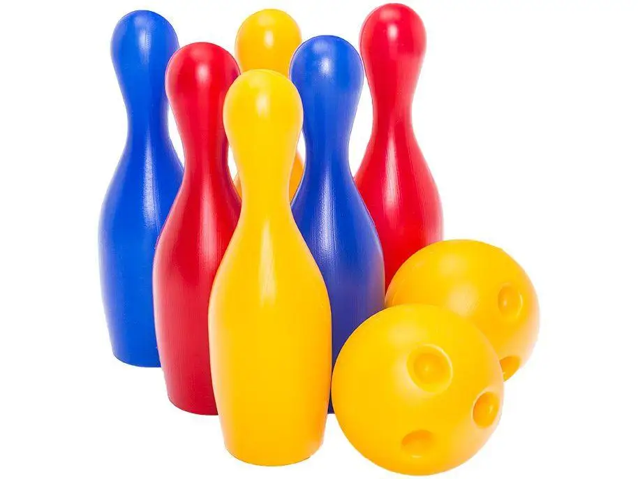 Colorful 8 Pieces Toy Bowling Cardoso Toys