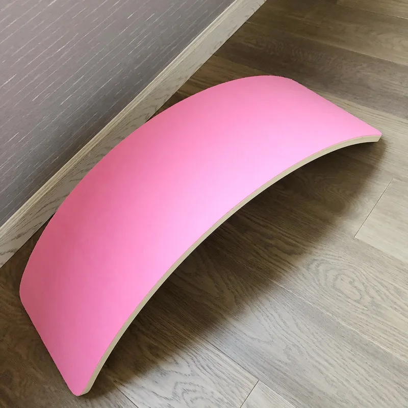 Children's educational toy sensory training balance board wooden seesaw yoga smart board for baby girls
