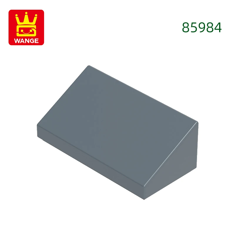 Wange 266 stks/partij 85984 Slope 30 1x2x 2/3 Roff Block Moc Color Accessoires Compatibel Met Brick DIY Kinderspeelgoed Assemblage Onderdelen