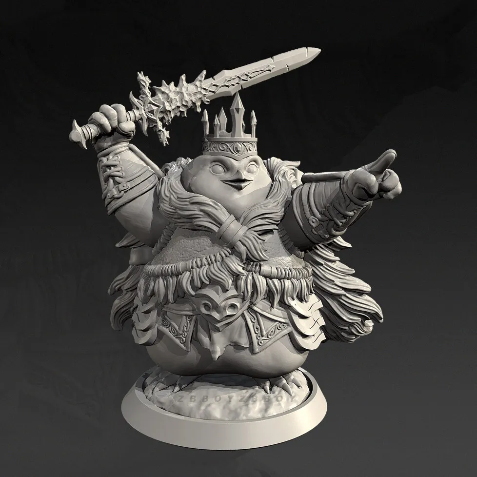 

Overall heights 45mm 60mm 80mm Resin model kits figure colorless and self-assembled（3D Printing ）TD-7730/3D