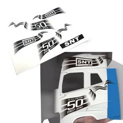 1 pz simulazione senza colla a secco adesivo decorare per 1/14 Tamiya RC camion auto VOLVO FH16 XL parti fai da te giocattoli