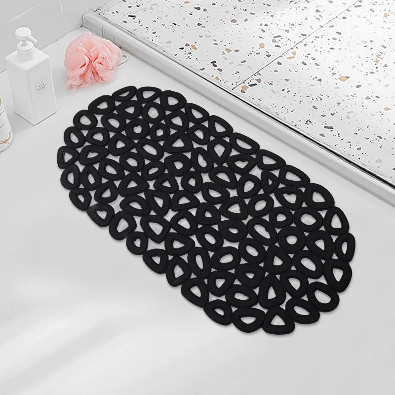 PVC floor empty oval water drop bathroom anti-slip mat shower room bathtub bath anti-slip mat