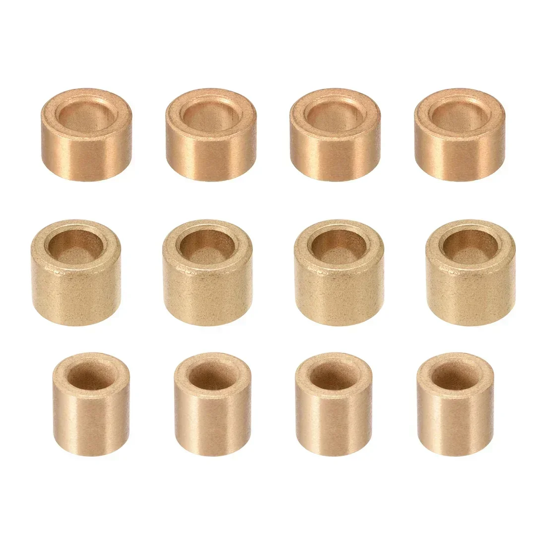 1-10 Uds rodamiento autolubricante 6mm 8mm manga de identificación casquillos de rodamiento de bronce sinterizado