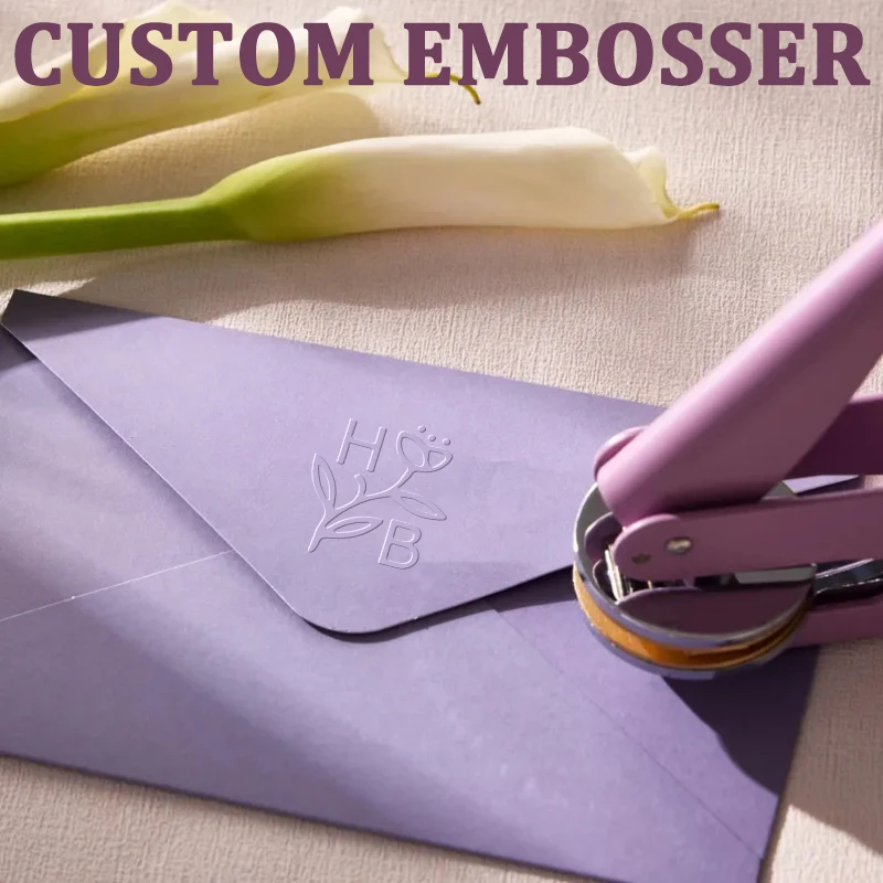 تخصيص تنقش ختم شخصية مخصصة كتاب المزخرف ختم دعوة الزفاف شعار التخصيص النقش ورقة Stamps #1