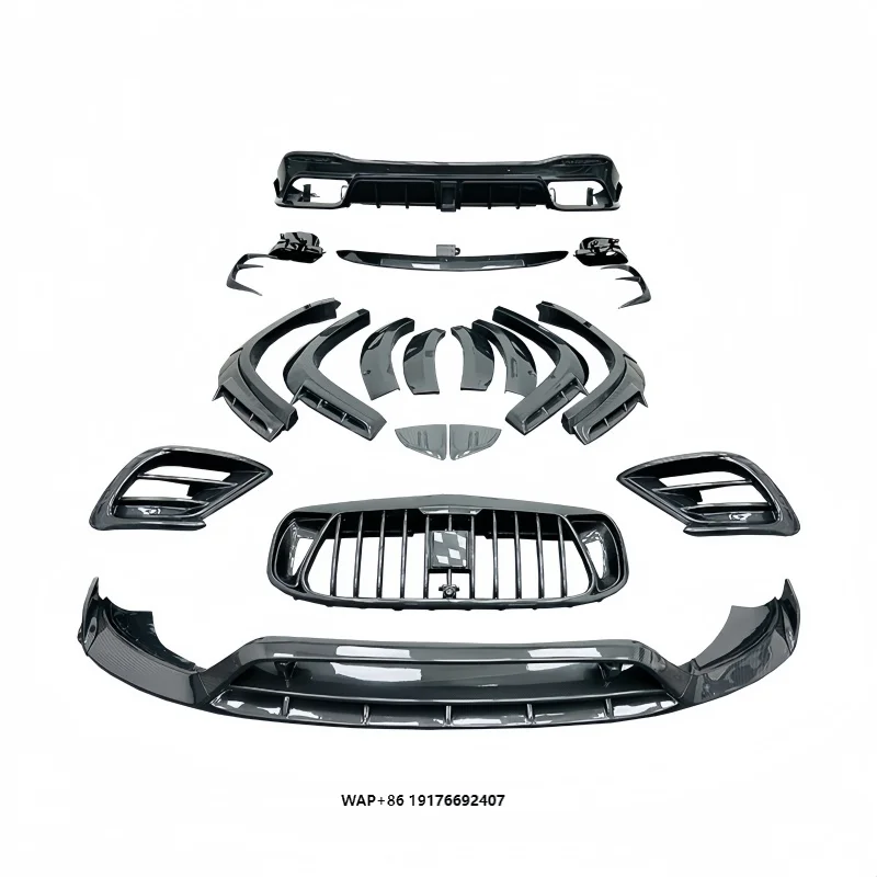 Suitable for the Upgraded Version of the New MercedesBenz GLS63 with a Genuine Carbon Fiber Material Surround Body Kit