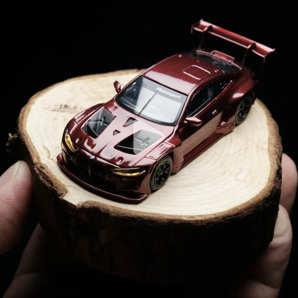 Mysterious 1:64 M4 GT3 Motorsport Limited Edition Red Alloy Car