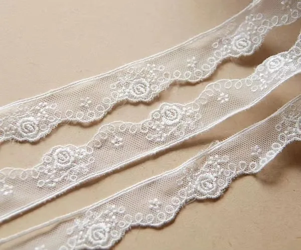 Width:2.0cm( 0.8 inch) Kawaii rose design mesh lace,lace for diy,garment lace,sewing accessories,embellishment(ss-587)