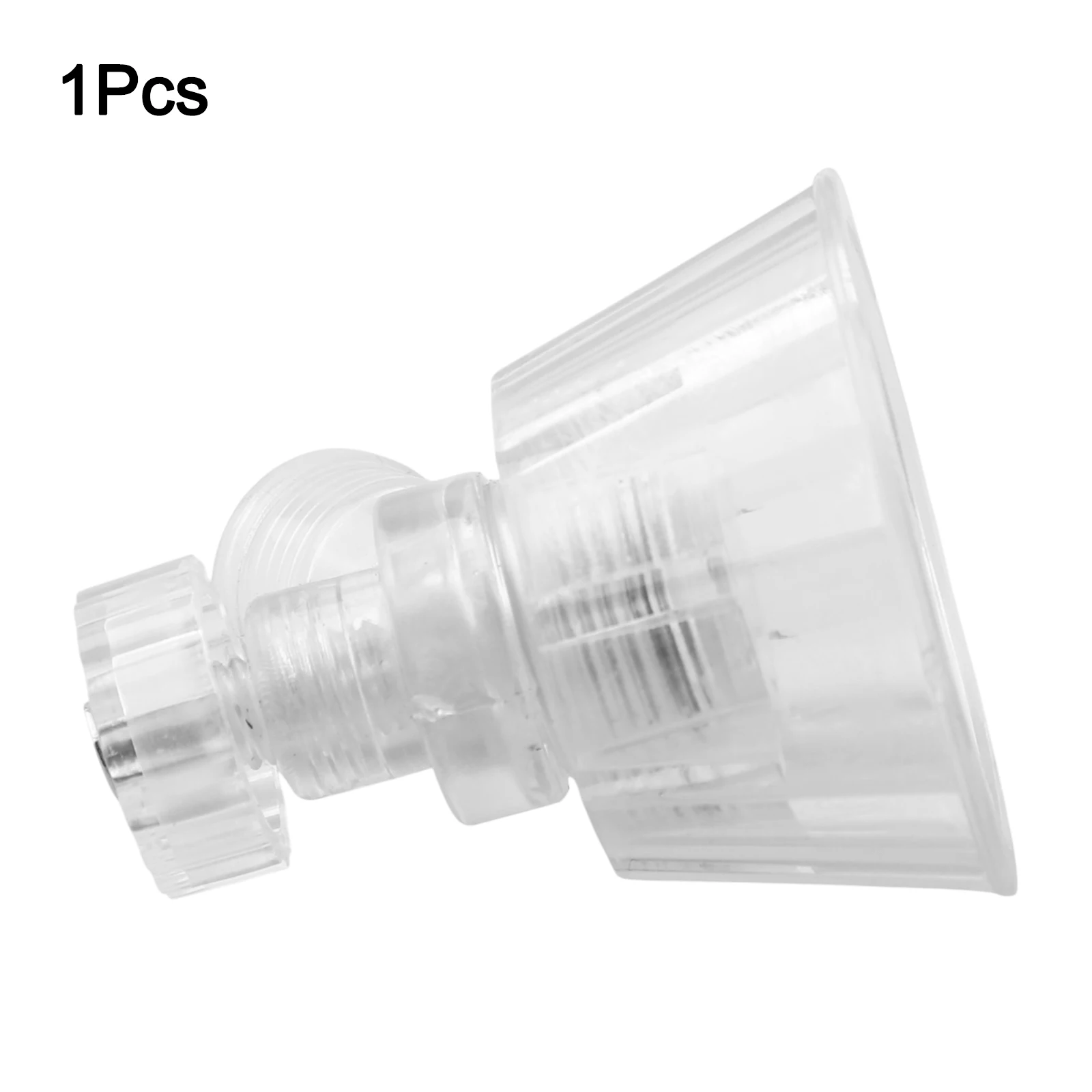 فوهة شفافة الانحلال البلاستيك الشفاف فوهة الرش رئيس قابل للتعديل الاعصار الزراعي الزراعي العملي