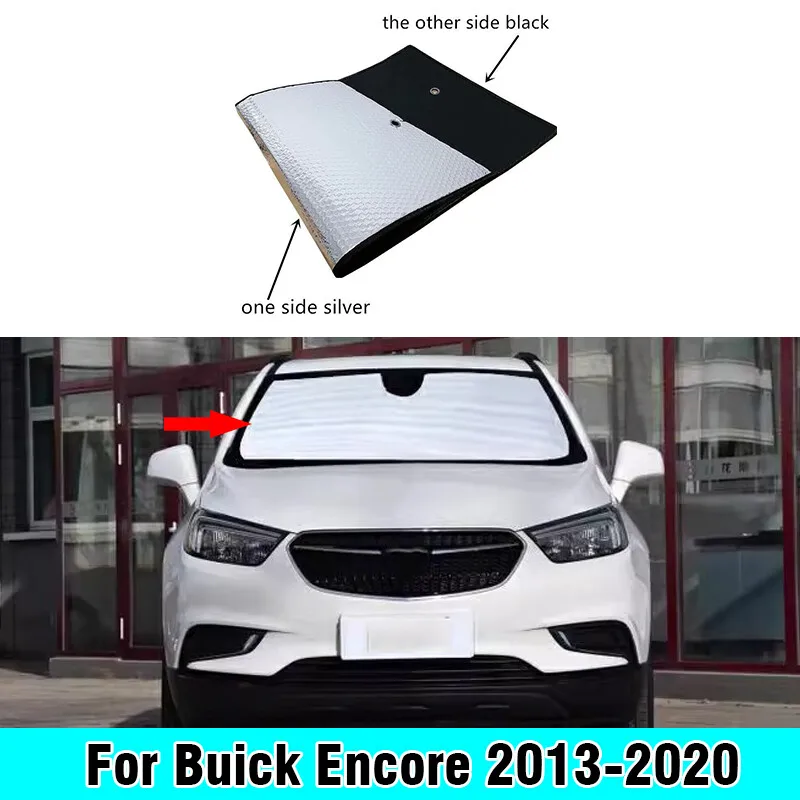 

For Buick Encore 2013-20 Front Windshield Interior Privacy Thick Sunshade Cover