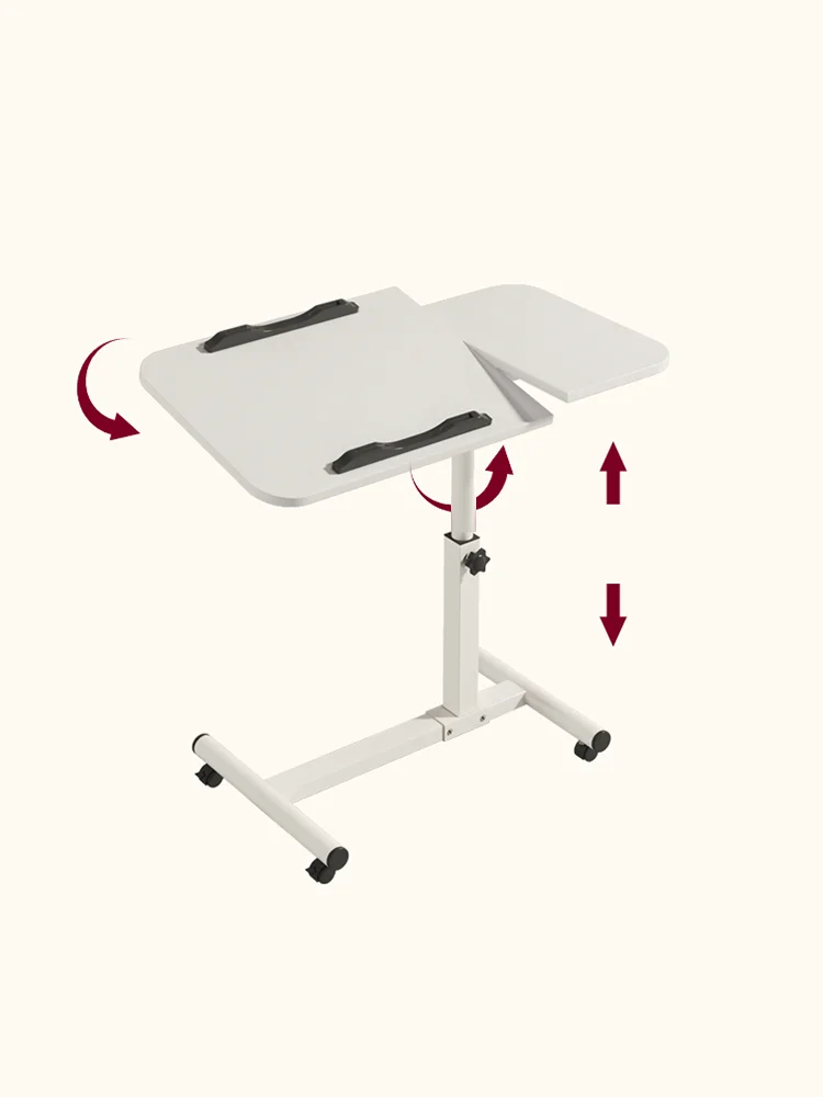 Bedside table movable lifting folding table portable student simple computer table home bedroom bed lazy table