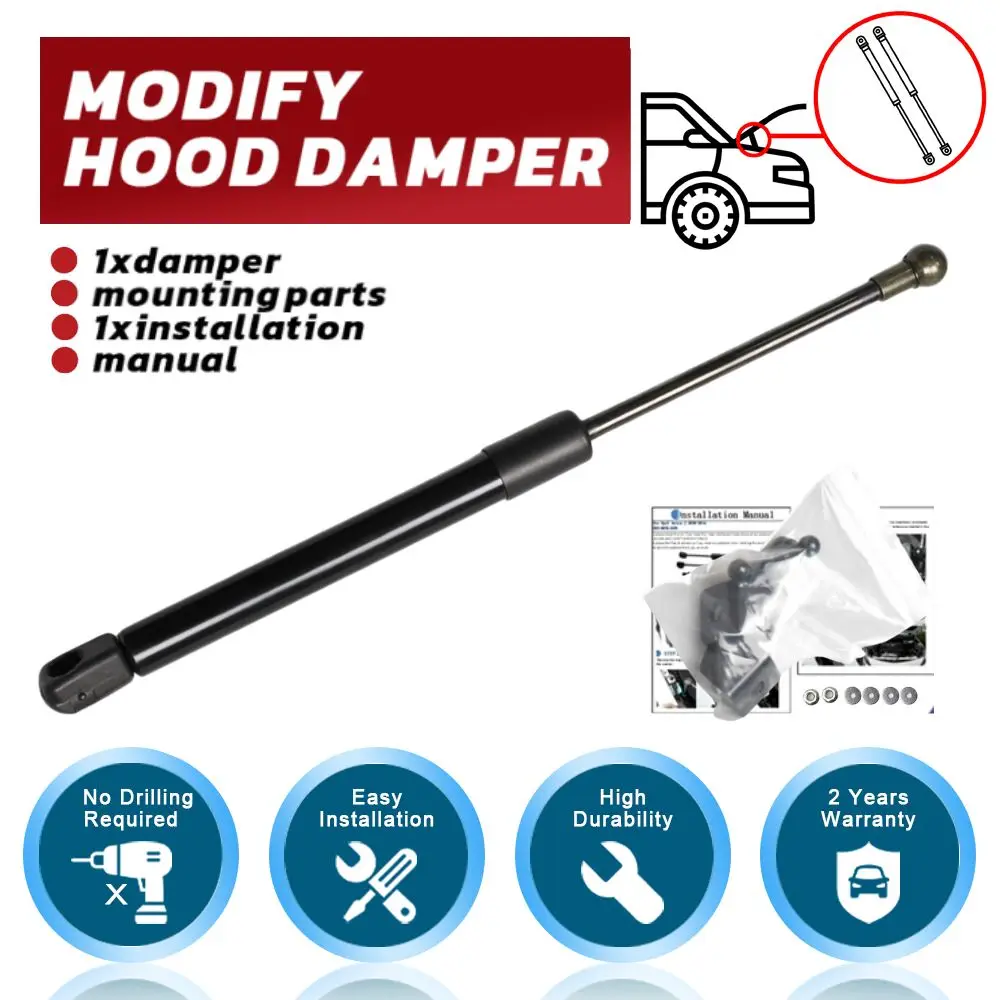 

1PCS Hood Damper for Kia Cerato for Kia Grand Cerato 2019-2020 Gas Strut Lift Support Front Bonnet Modify Gas Springs Shock