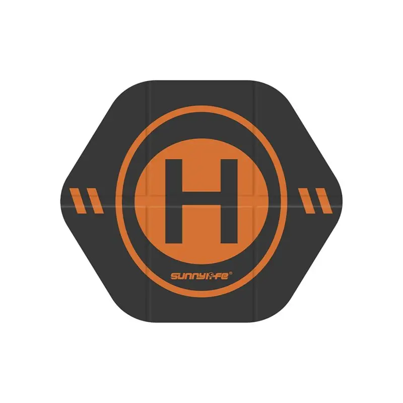 Sunnylife 35Cm Drone Foldable Landing Pad For DJI NEO/Mini 4Pro Double-Sided Color Leather Mini Drone Parking Mats For DJI Drone
