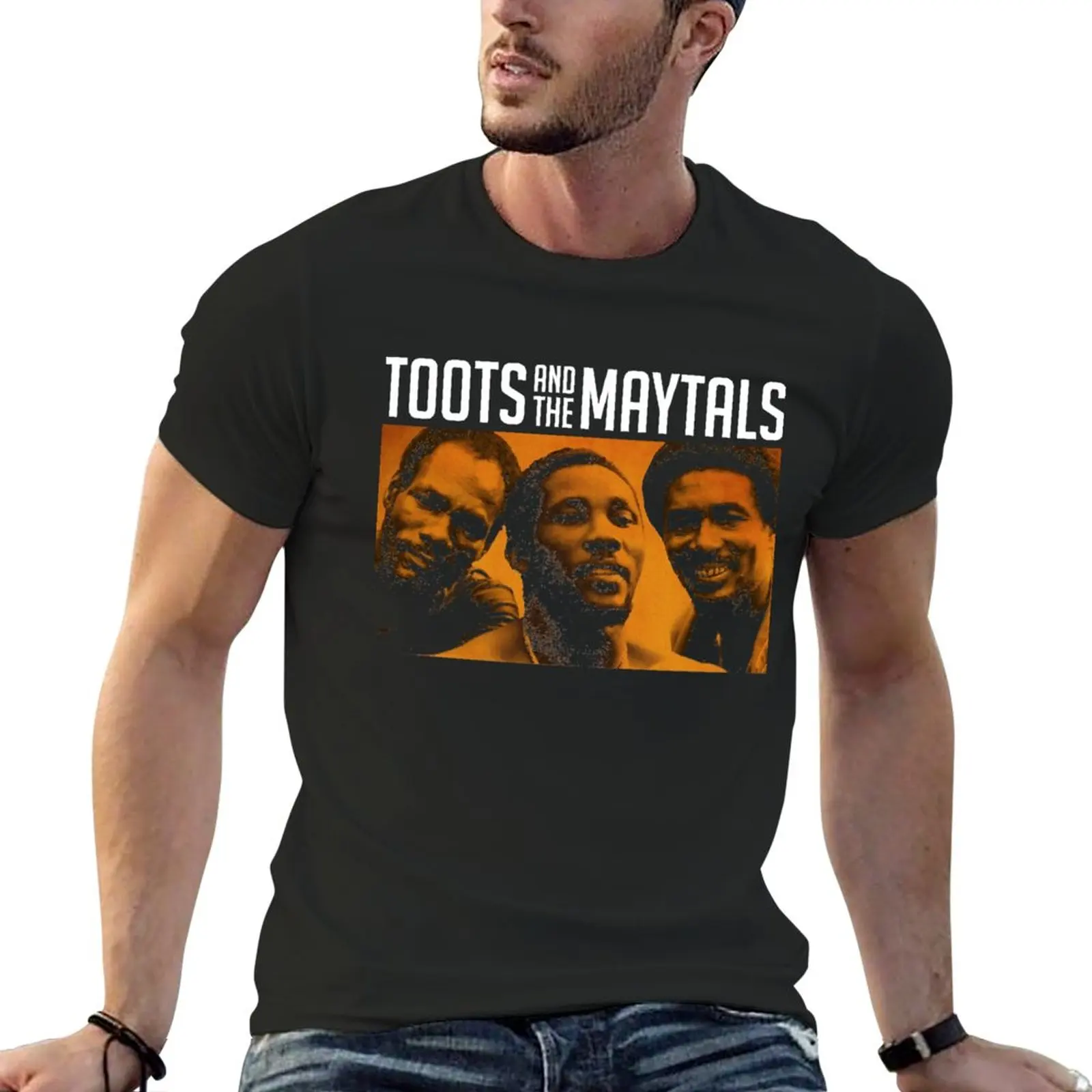 

New Funny Men Toots Hibbert Awesome For Movie Fan T-Shirt anime clothes plus size tops t shirts men