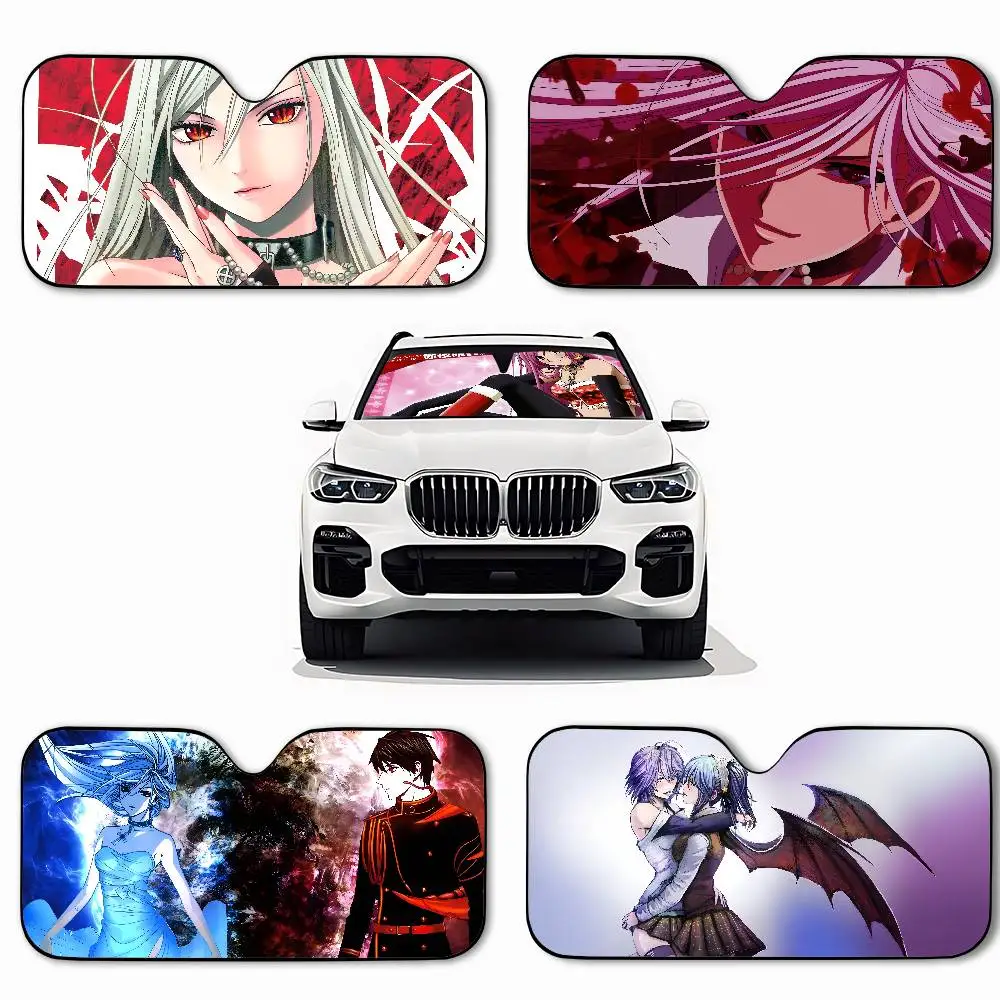 

Anime R-Rosario Vampire Car SunShade Car Sunshade Covers Cover Universal Windscreen Folding Visor