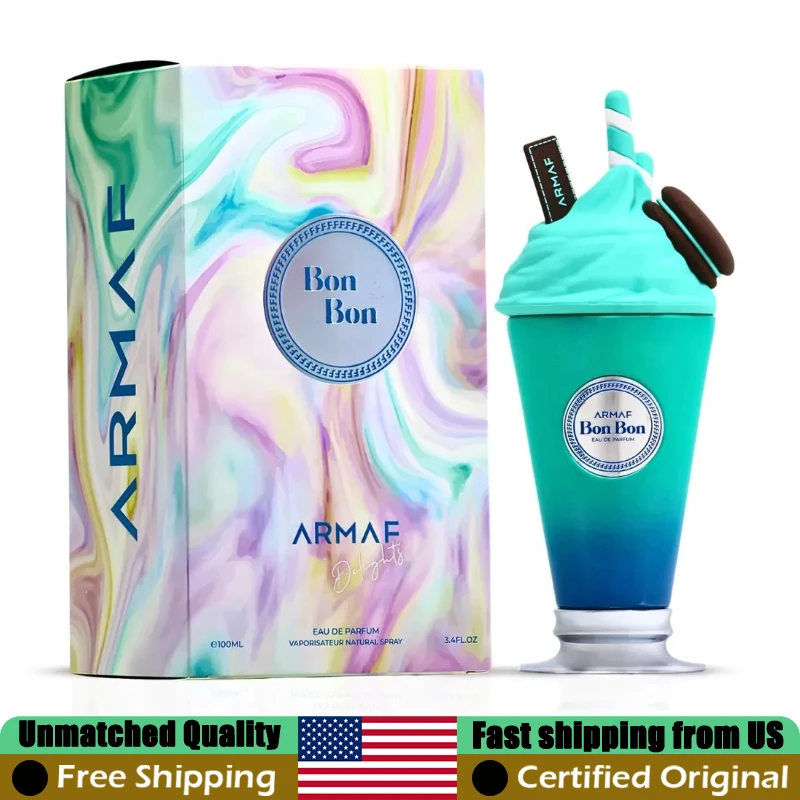 

Armaf Bon Bon Eau De Parfum Spray 3.4 oz Premium Arabian Perfumes 100ml Lasting Delights Floral Fruity Fragrance Cologne Perfume