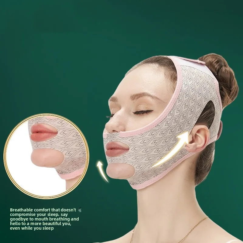 มาส์กยกกระชับใบหน้าใหม่ - อุปกรณ์เสริมความงามกระชับผิวหน้า ปรับรูปหน้า มาส์กปั้นหน้าสำหรับการดูแลตอนกลางคืน