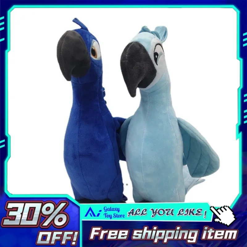 

35cm in Stock Rio 2 Macaw Plush Toy Cartoon Stuffed Doll Christmas, Birthdays & New Year gifts for fans Plush Toys