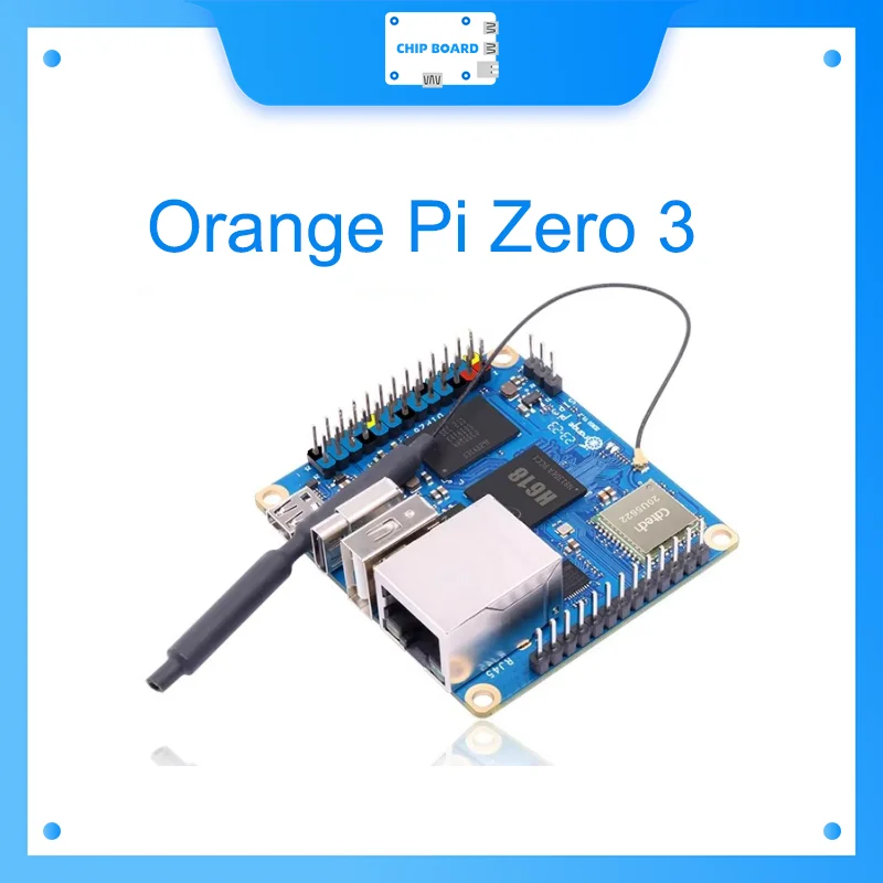 Orange Pi Zero 3  DDR4 Allwinner H618 WiFi5+Bluetooth5.0 Mini PC Development Board Orange Pi Zero3 Single Board Computer